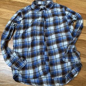 🪁  3/$12 - Uniqlo plaid shirt size small